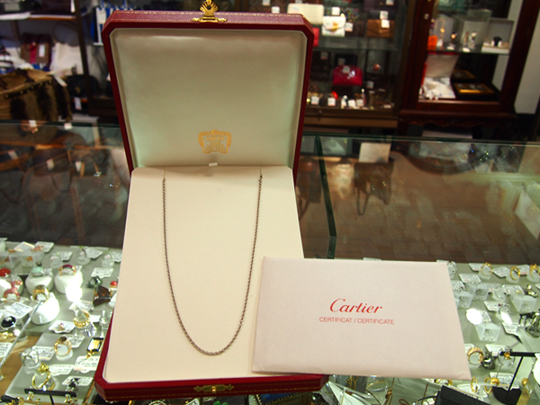 Cartier　チェーンネックレス