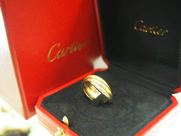 Cartier　トリニティ　リング
