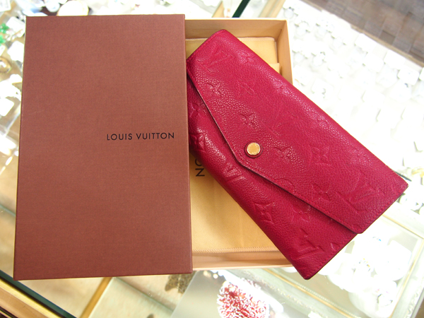 Louis Vuitton　モノグラム　アンプラント　長財布