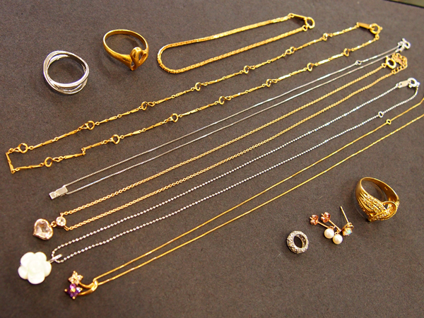 K18・K14・K10  Jewelry
