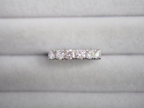 リング Pt900 5.8g ダイヤ 0.75ct 