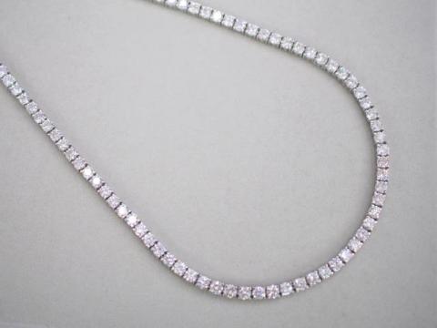 ネックレス Pt900 44.3g ダイヤ 20.97ct 