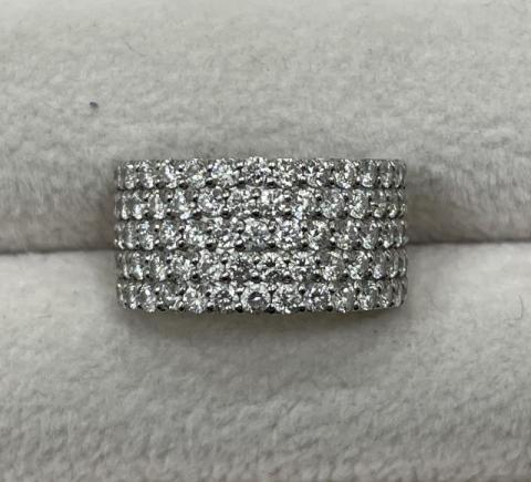 リング Pt900 7.6g ダイヤ 2.00ct