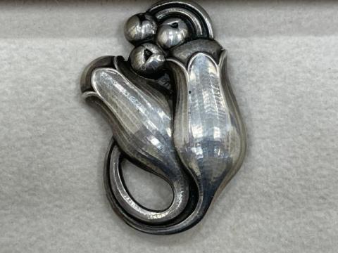 ジョージジェンセン 100B ブローチ シルバー925 8.3g