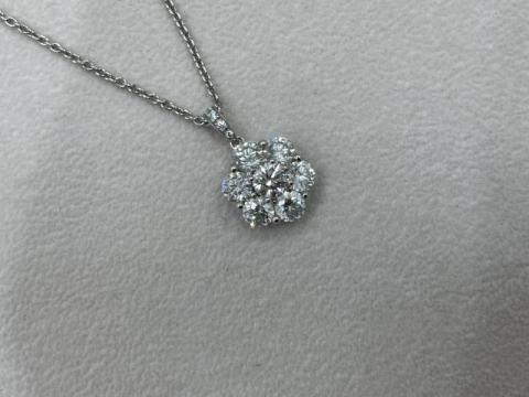 ギメル ネックレス Pt950/Pt850 7.5g ダイヤ 2.025ct