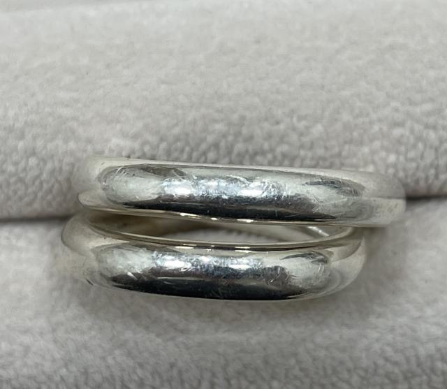 エルメス ヴェルティージュ リング シルバー925 15.5g 53号