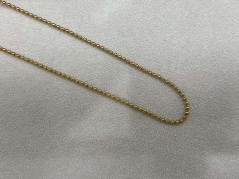 チェーンネックレス K14YG 3.8g