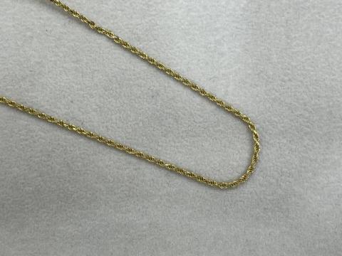 チェーンネックレス K14YG 3.7g
