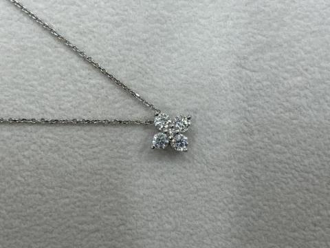 ネックレス Pt850 2.5g ダイヤ