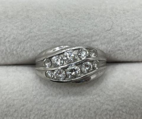 リング Pt900 6.2g ダイヤ 1.01ct