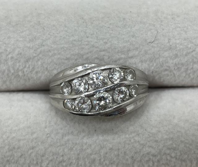 リング Pt900 6.2g ダイヤ 1.01ct
