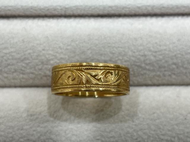 リング K18YG 3.5g