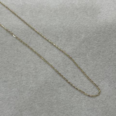 エテ ネックレス K18YG 0.9g 42cm
