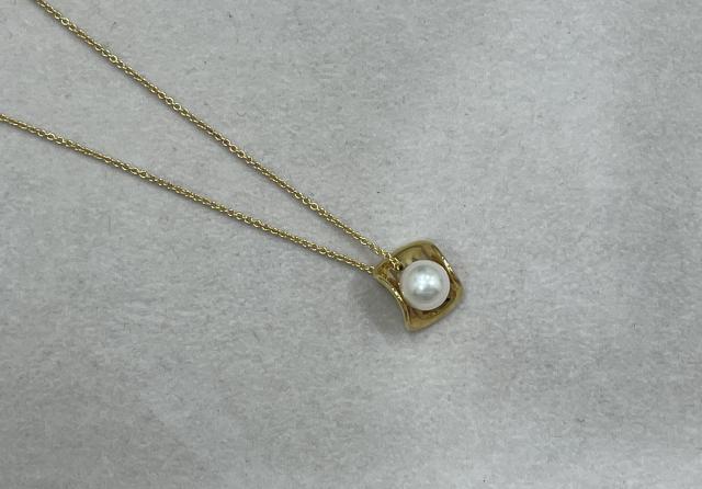 ミキモト ネックレス K18YG 7.0g アコヤ真珠