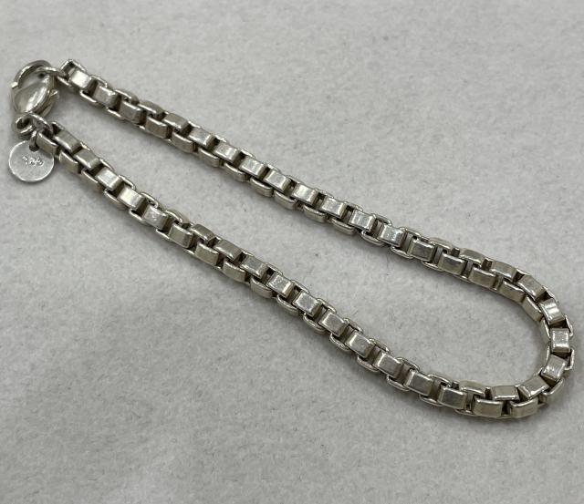 ティファニー ブレスレット シルバー925 15.8g ベネチアン