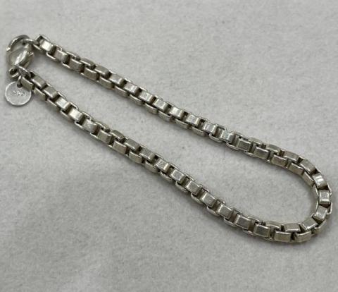 ティファニー ブレスレット シルバー925 15.8g ベネチアン