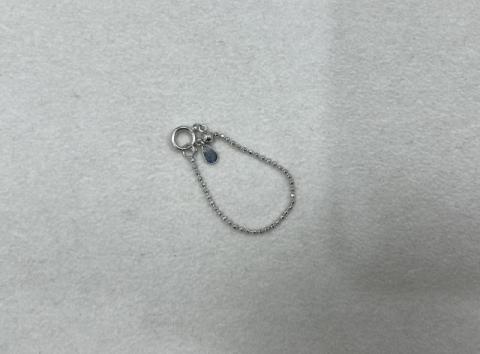 リング K18WG 0.8g