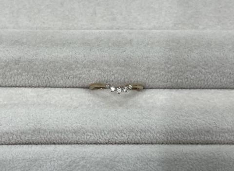 ヴァンドーム リング K18PG 1.1g ダイヤ ピンキー