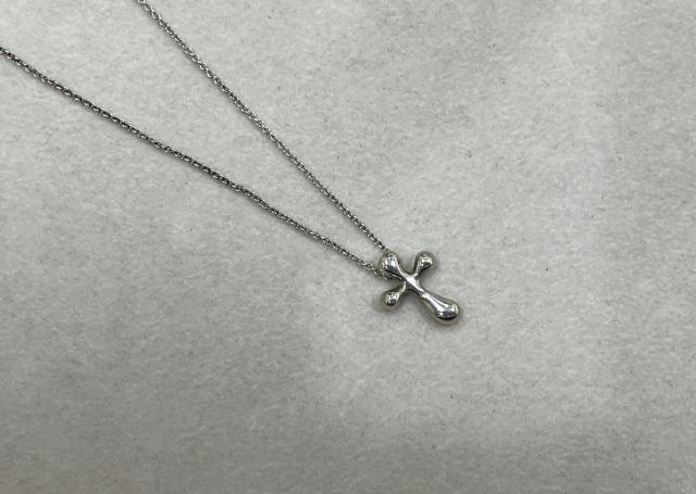 ティファニー スモールクロス ネックレス シルバー925 2.4g