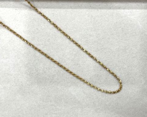 チェーンネックレス K18YG 5.9g