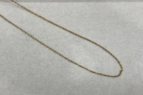 チェーンネックレス K18YG 1.2g
