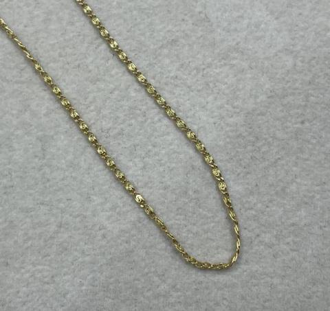 チェーンネックレス K18YG 2.1g 40cm