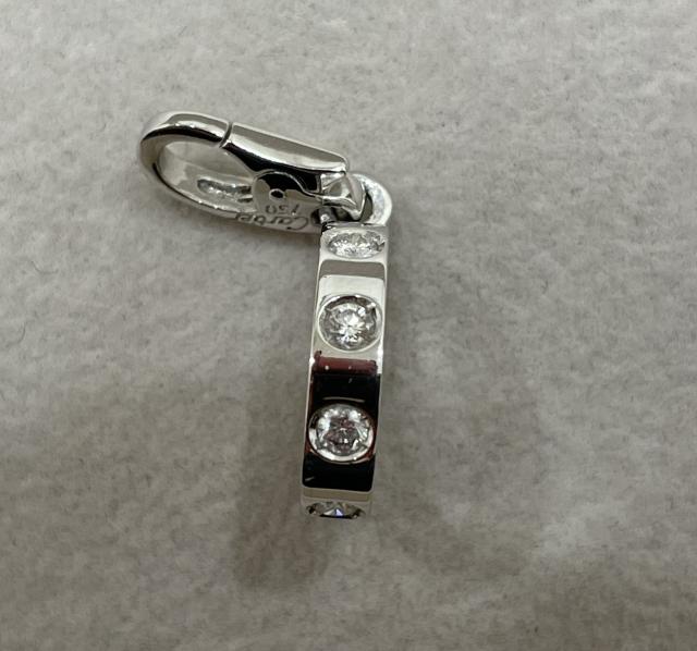 カルティエ ペンダントトップ K18WG 2.2g