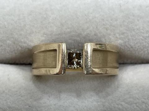 リング K18PG 11.5g ダイヤ 0.556ct