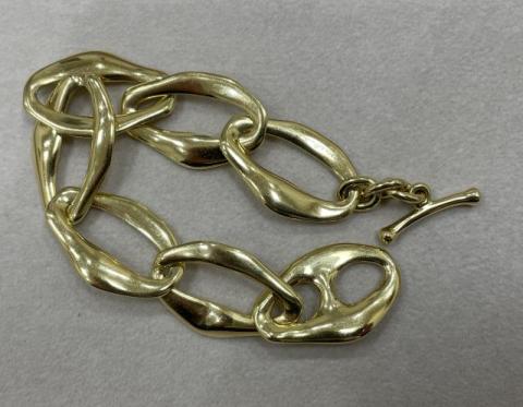 ティファニー ブレスレット K18YG 61.8g