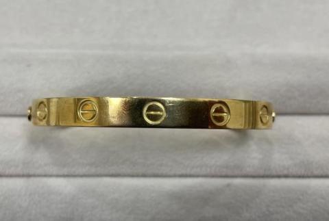 カルティエ ラブ ブレスレット K18YG 29.8g 16