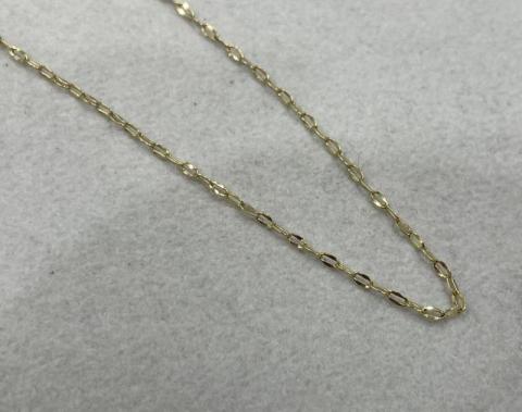 チェーンネックレス K18YG 1.0g