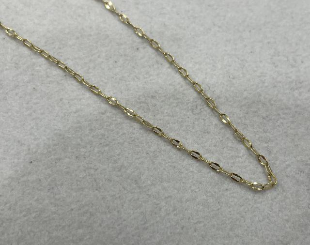 チェーンネックレス K18YG 1.0g