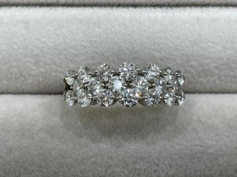 リング Pt900 5.3g ダイヤ 2.00ct