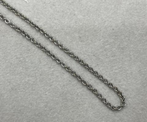 カルティエ フォルサ チェーンネックレス K18WG 8.4g