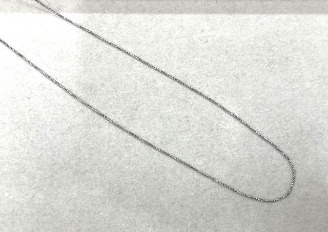 チェーンネックレス  Pt850 2.6g ベネチアン