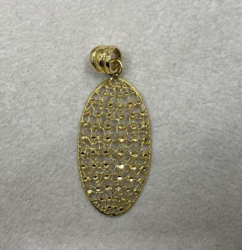 ペンダントトップ K18YG 2.7g