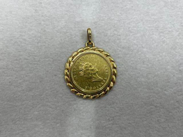 ペンダントトップ K18/K24 4.8g 1/10oz