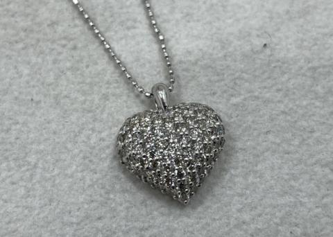 ネックレス K18YG 3.9g ダイヤ 1.00ct