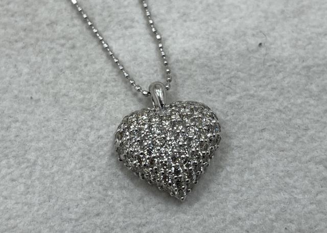 ネックレス K18YG 3.9g ダイヤ 1.00ct