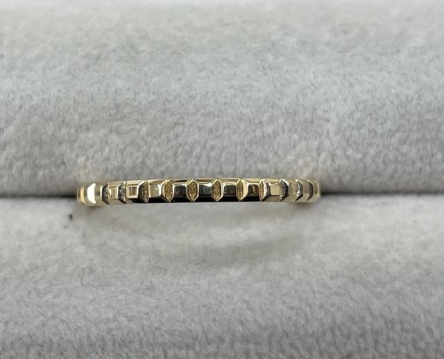 ブシュロン キャトルクルドパリ ポワントドディアマン  リング  K18PG 2.4g スモール 59号