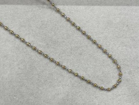 ウノアエレ ネックレス K18YG/WG 8.4g