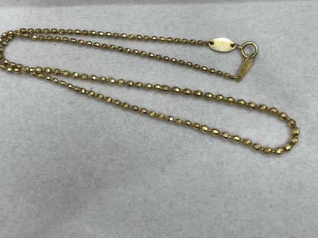 チェーンネックレス  K18YG 8.8g