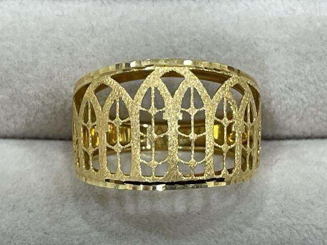 ウノアエレ リング K18YG 3.2g