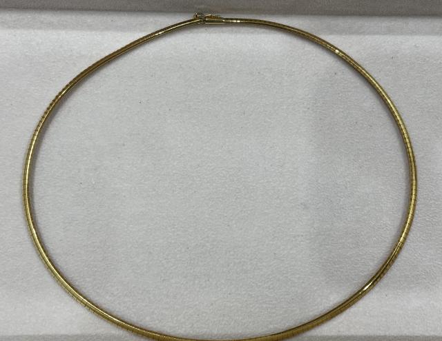 チェーンネックレス K18YG 20.6g オメガ