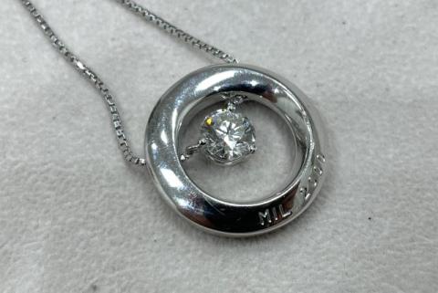 タサキ ネックレス Pt900/Pt850 20.1g ダイヤ 1.51ct I VS1