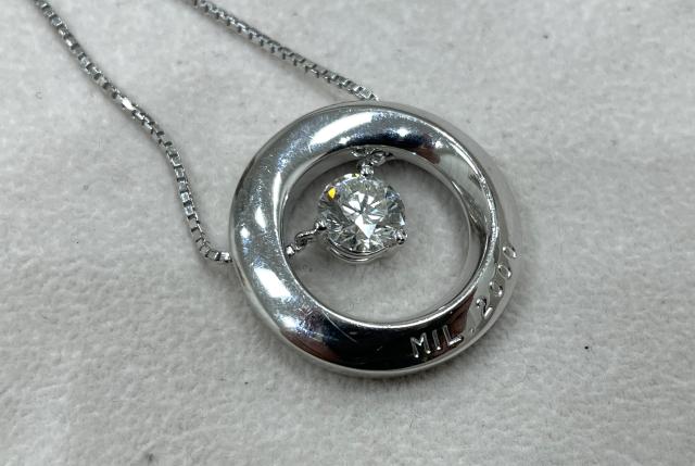 タサキ ネックレス Pt900/Pt850 20.1g ダイヤ 1.51ct I VS1