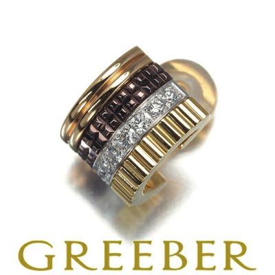 シュロン イヤリング ダイヤ ダイヤモンド キャトルクラシック 片耳 K18YG/WG/PG/ブラウンコーティング