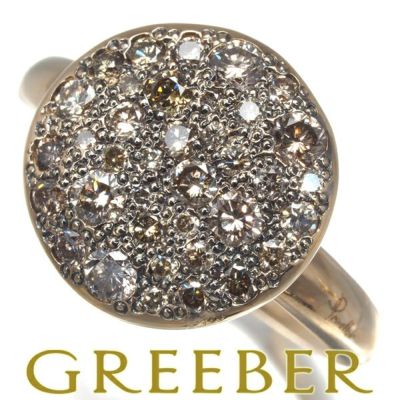 ポメラート リング ダイヤ ダイヤモンド サッビア 9号 K18PG/WG