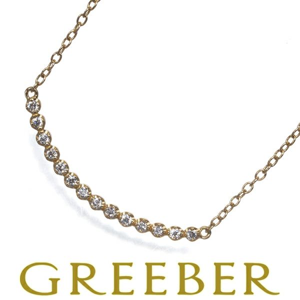 アーカー ネックレス ダイヤ ダイヤモンド 0.10ct ビリーブユー K18YG