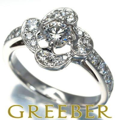 モニッケンダム リング ダイヤ ダイヤモンド 0.281ct F VS2/0.541ct イングリッシュローズ Pt90